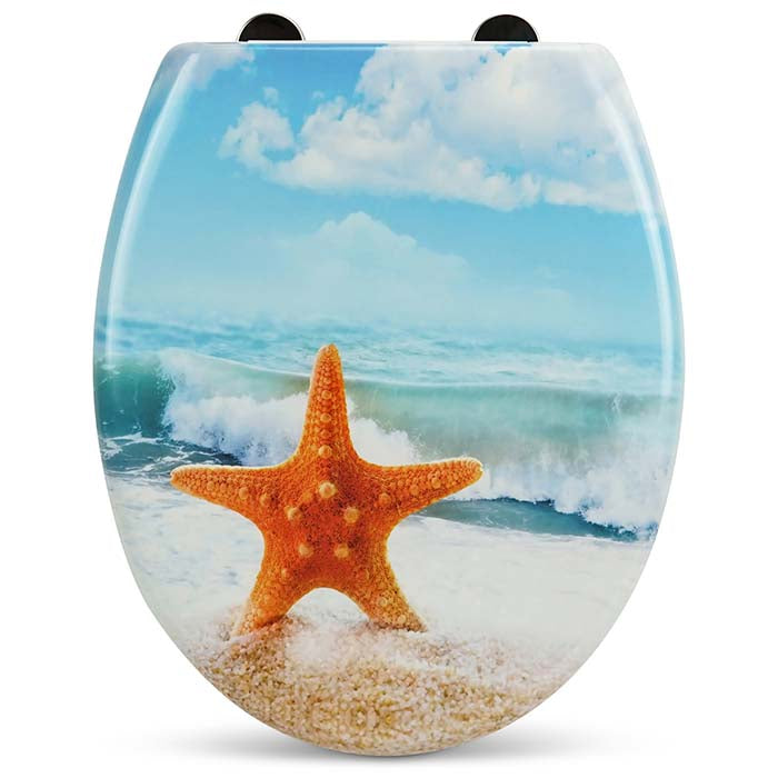 Duroplast WC Sitz mit Absenkautomatik "Seastar"