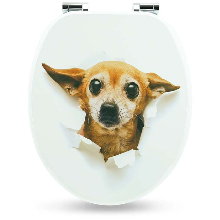 Wooden Toilet Seat with Soft-Close