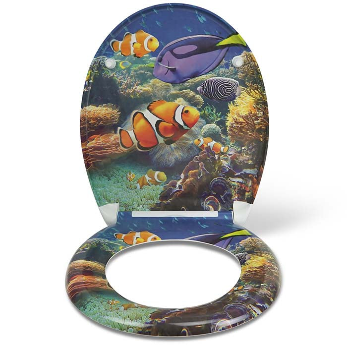 Thermoset Toilet Seat with Soft-Close "Nemo"