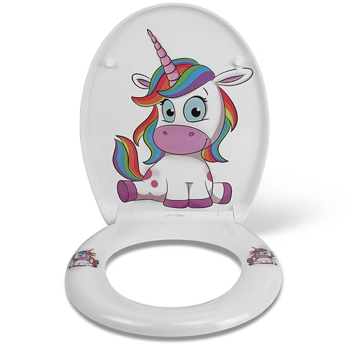 Thermoset Toilet Seat with Soft-Close "Unicorn"