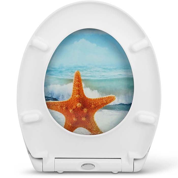 Thermoset Toilet Seat with Soft-Close "Seastar"