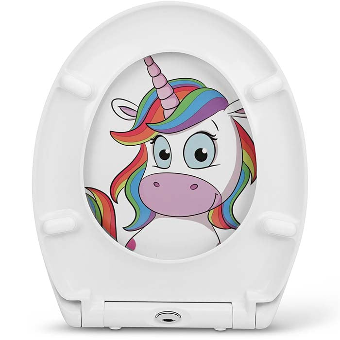 Thermoset Toilet Seat with Soft-Close "Unicorn"