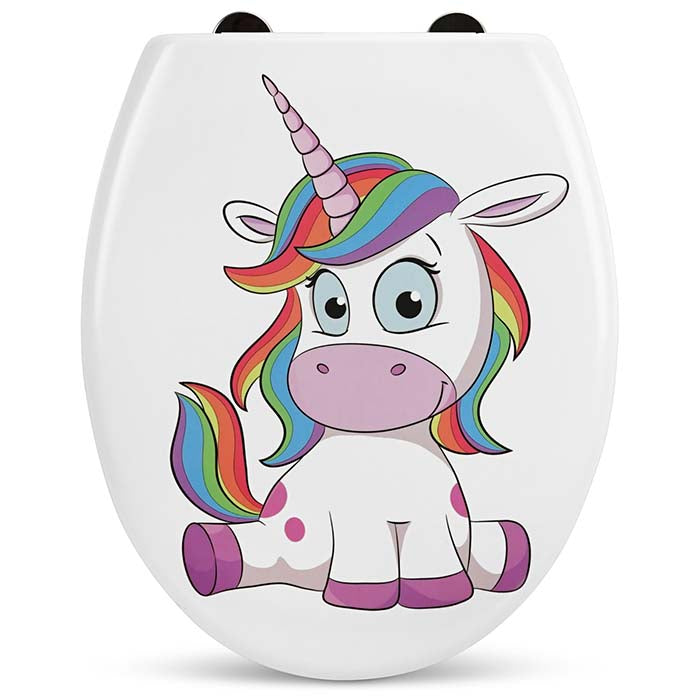 Thermoset Toilet Seat with Soft-Close "Unicorn"