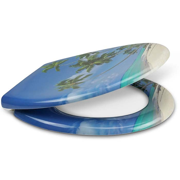 Thermoset Toilet Seat with Soft-Close "Palm Beach"