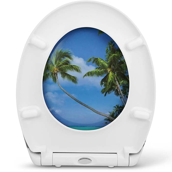 Thermoset Toilet Seat with Soft-Close "Palm Beach"