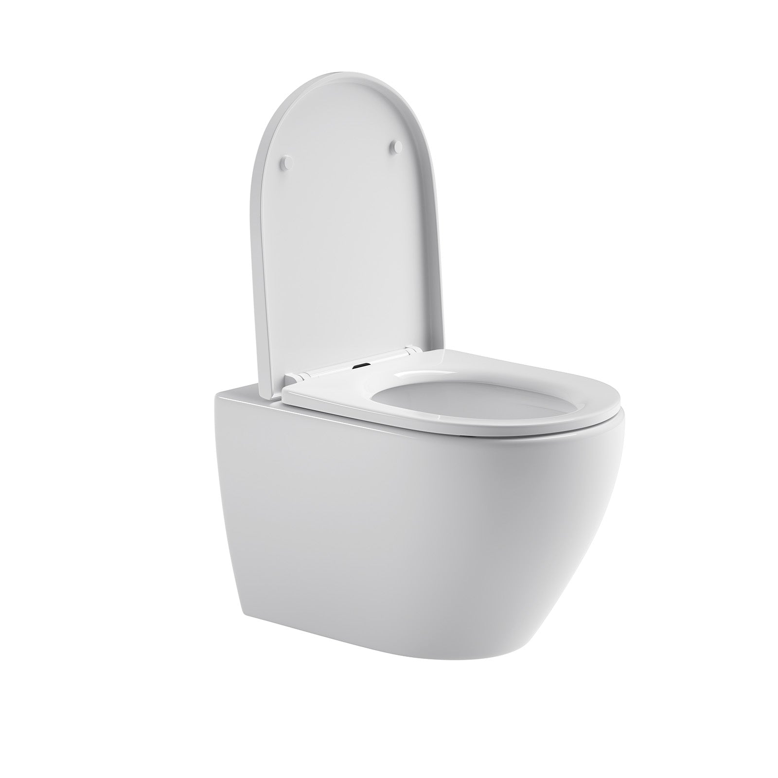 Spülrandloses Wand-WC "UniVita" mit 360° SuperSpin-Spülung in Weiß