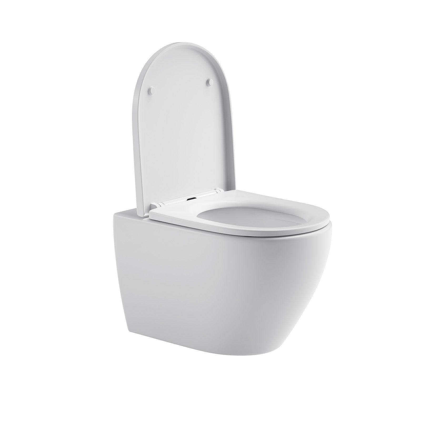 Spülrandloses Wand-WC "UniVita" mit 360° SuperSpin-Spülung in Matt-Weiß