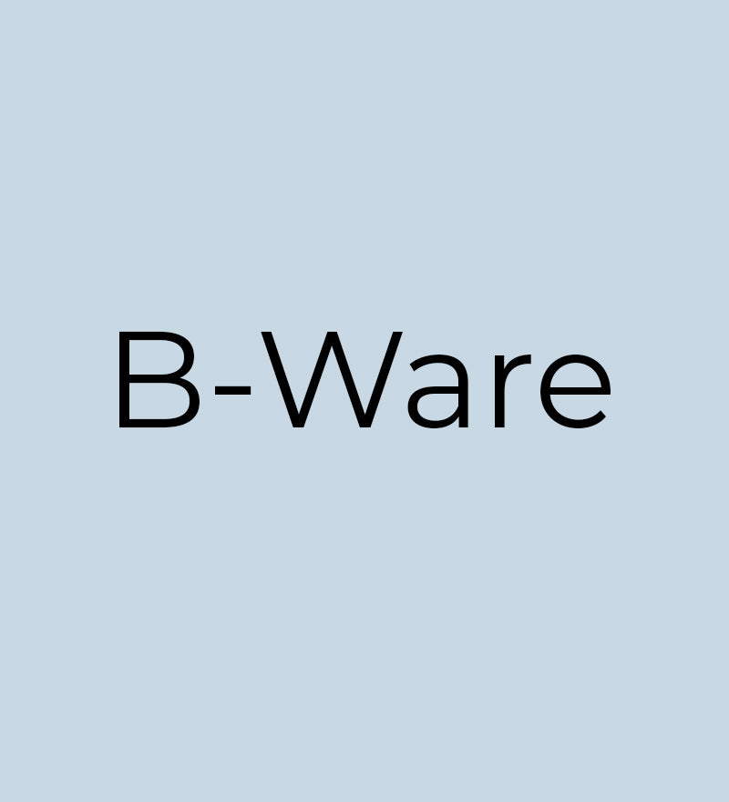 Foto mit der Überschrift "B-Ware"